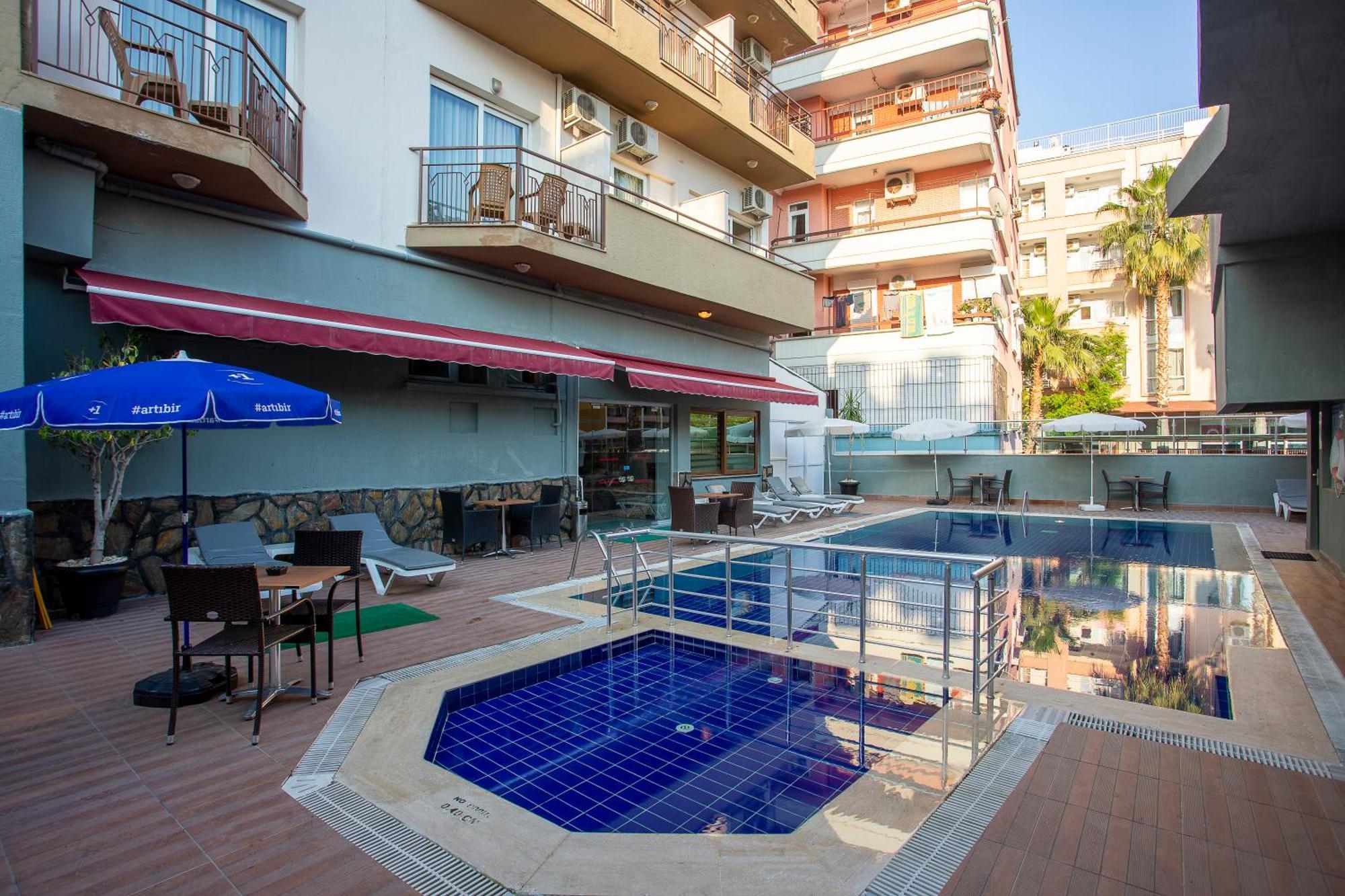 Aslan Corner Hotel Alanya Esterno foto