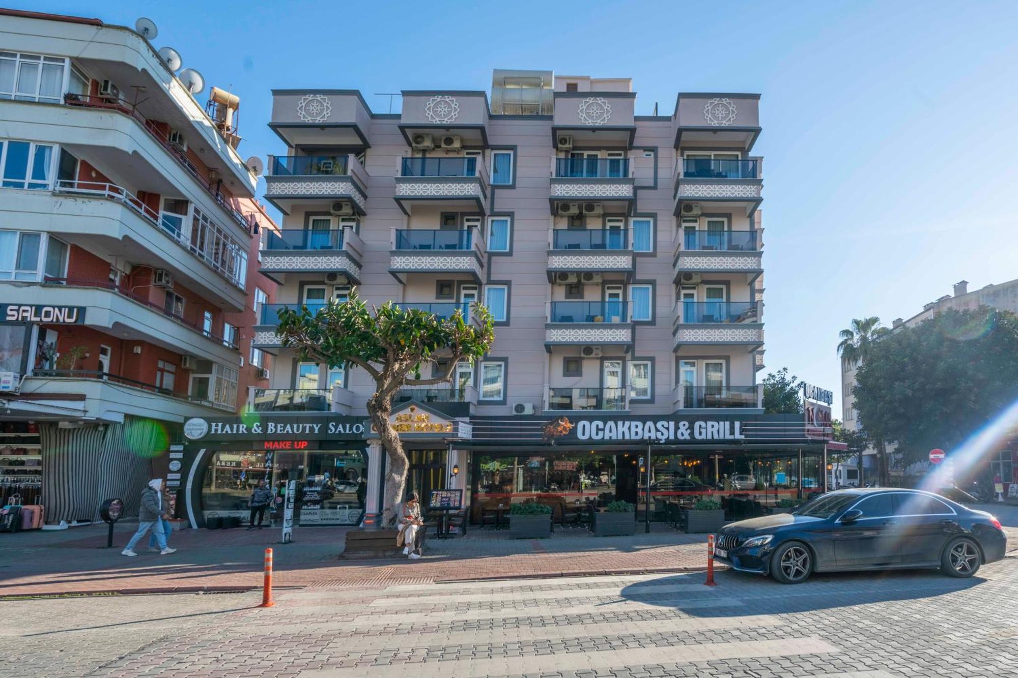 Aslan Corner Hotel Alanya Esterno foto