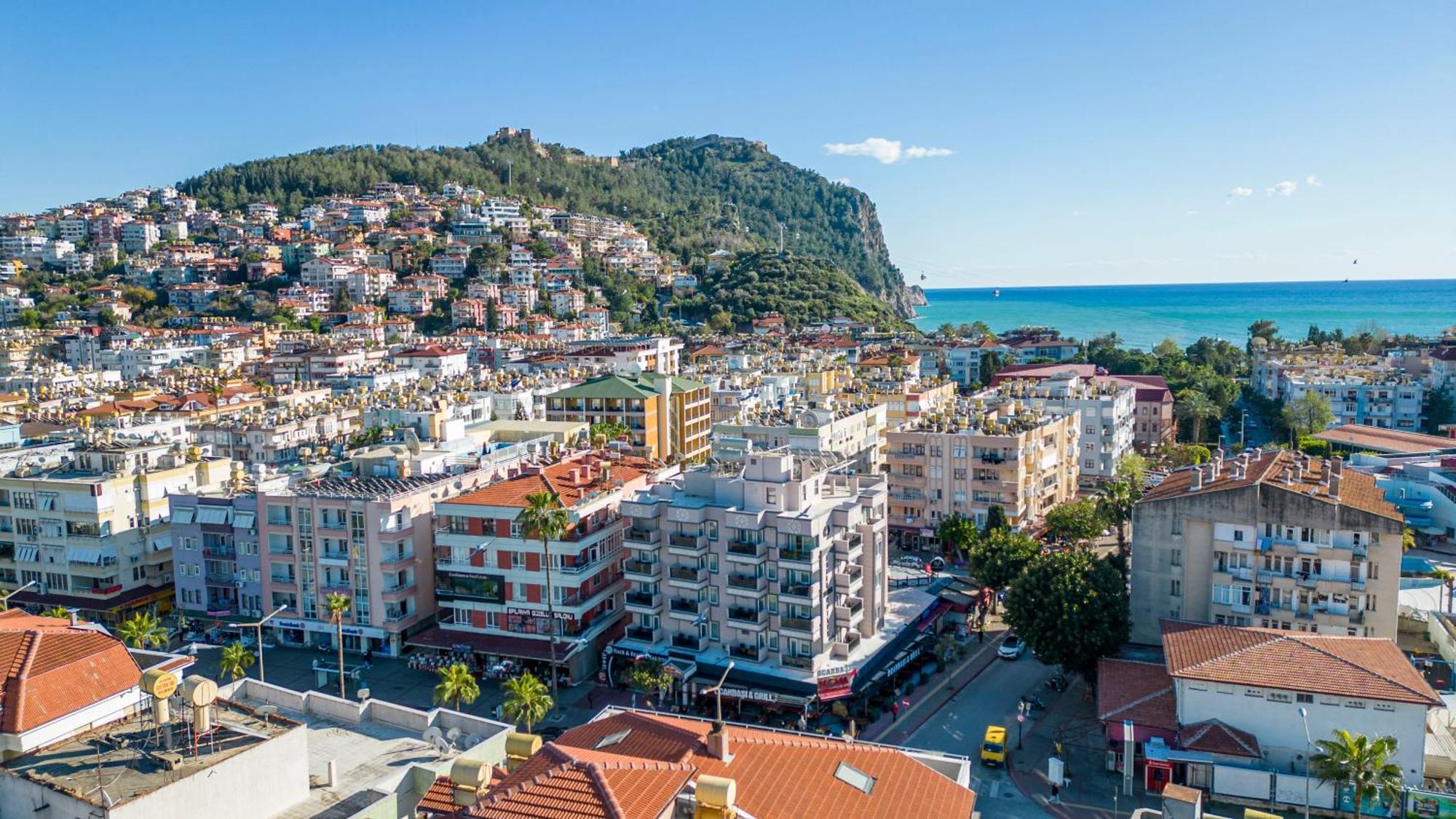 Aslan Corner Hotel Alanya Esterno foto