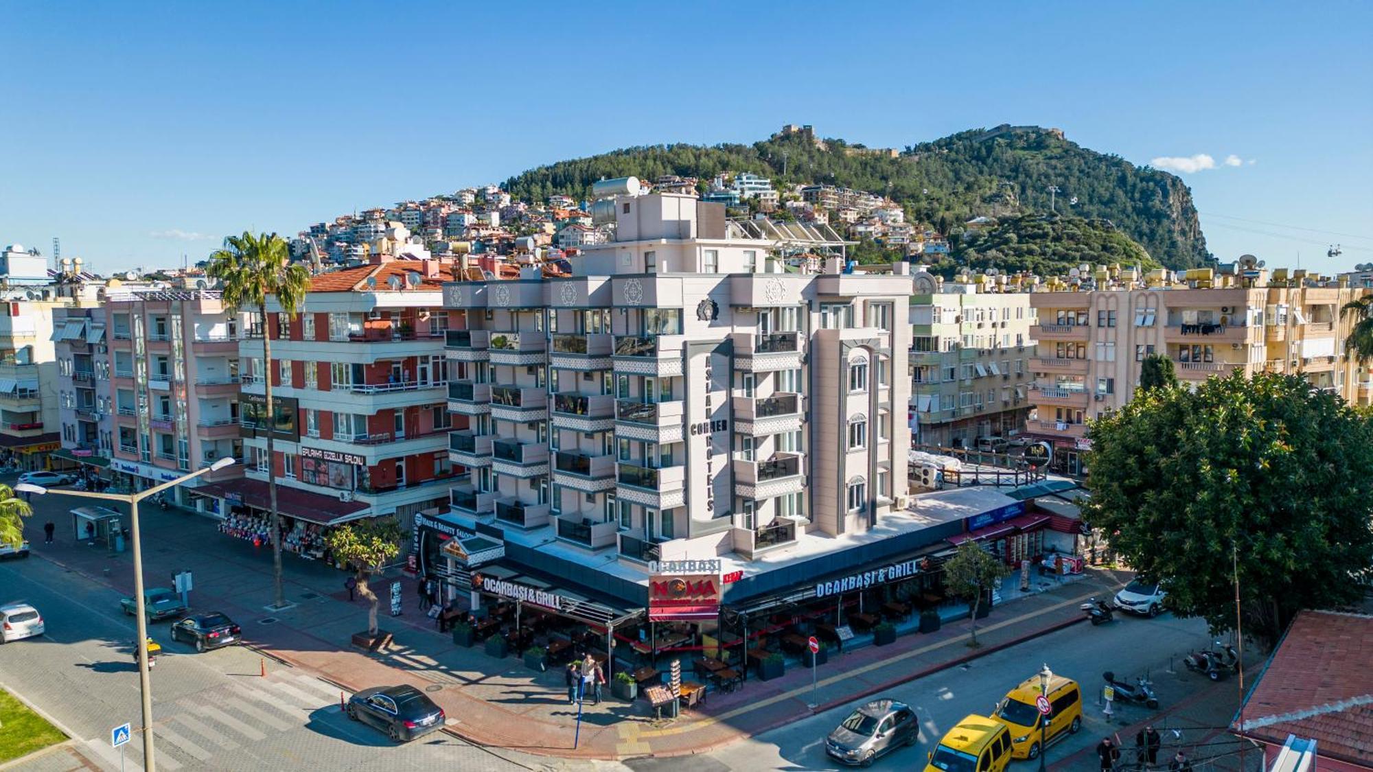 Aslan Corner Hotel Alanya Esterno foto