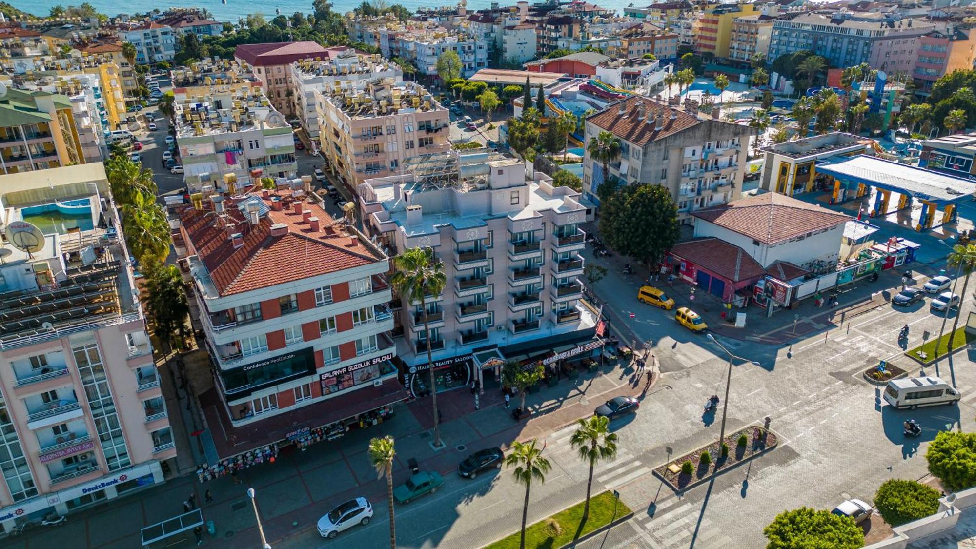Aslan Corner Hotel Alanya Esterno foto