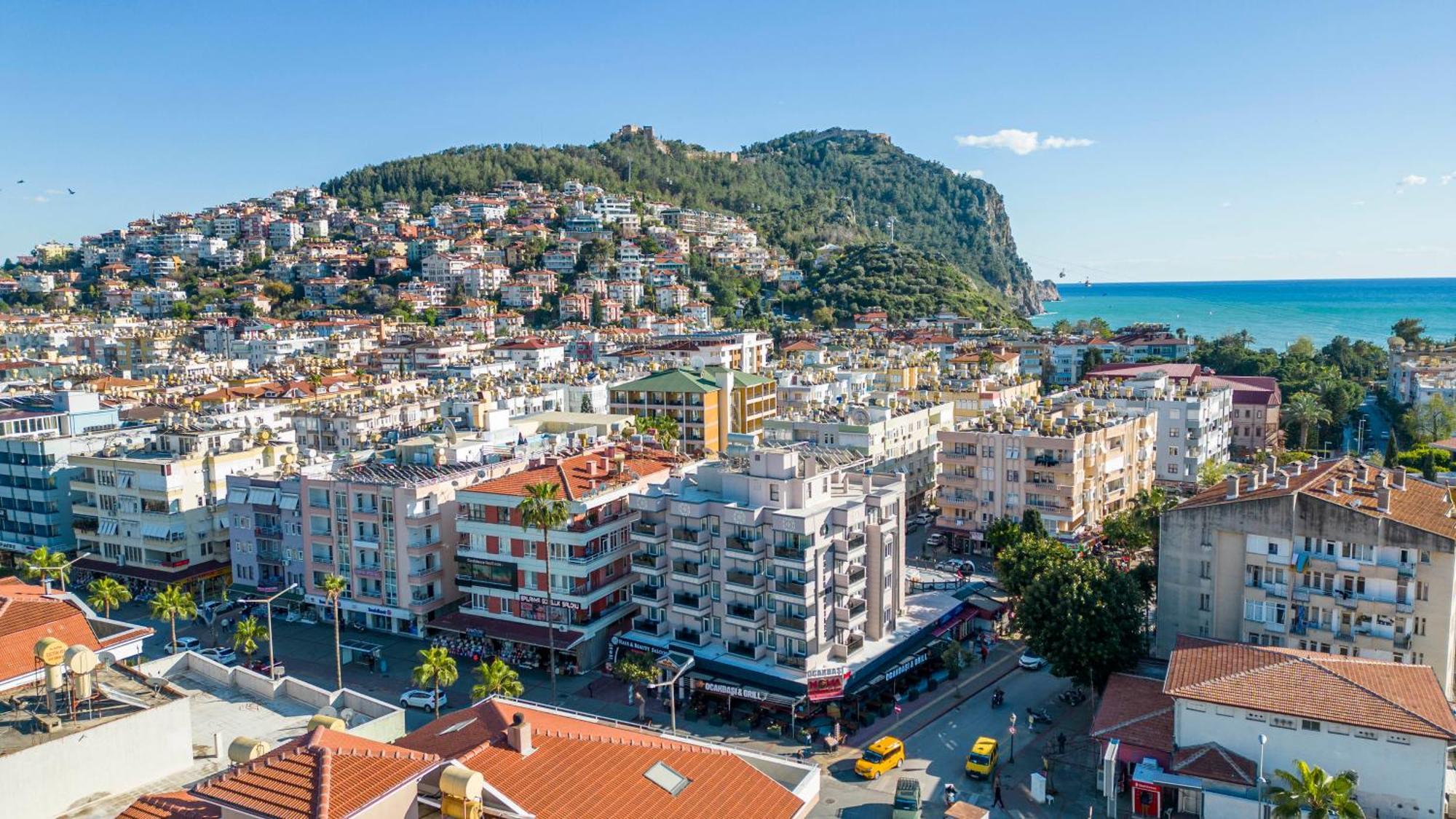 Aslan Corner Hotel Alanya Esterno foto