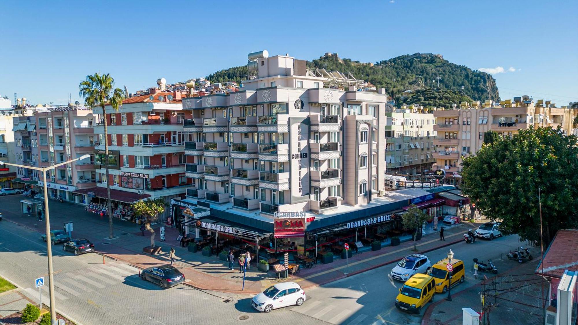 Aslan Corner Hotel Alanya Esterno foto