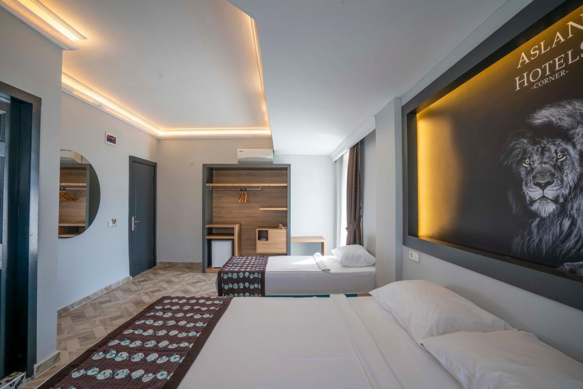 Aslan Corner Hotel Alanya Esterno foto
